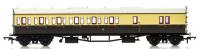 R4876 Hornby GWR Collett 57ft Bow Ended D98 Six Compt Brake LH